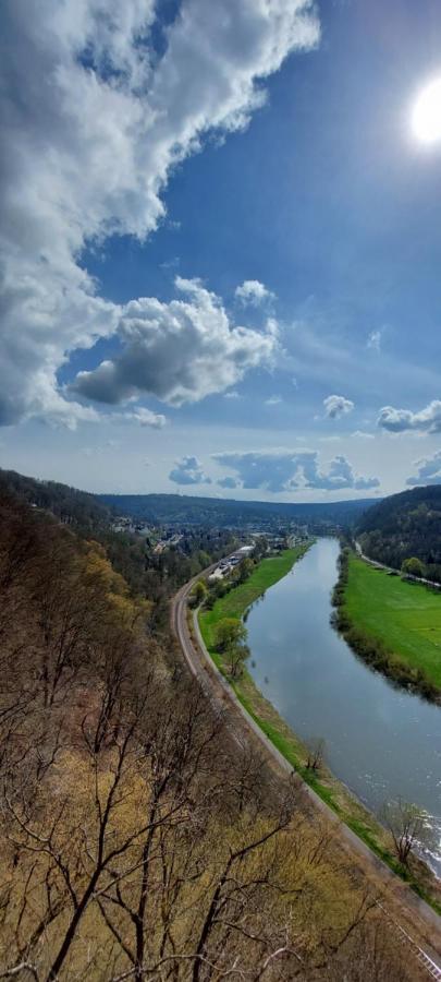 Froschkoenig Mit Teichblick Lägenhet Trendelburg Exteriör bild